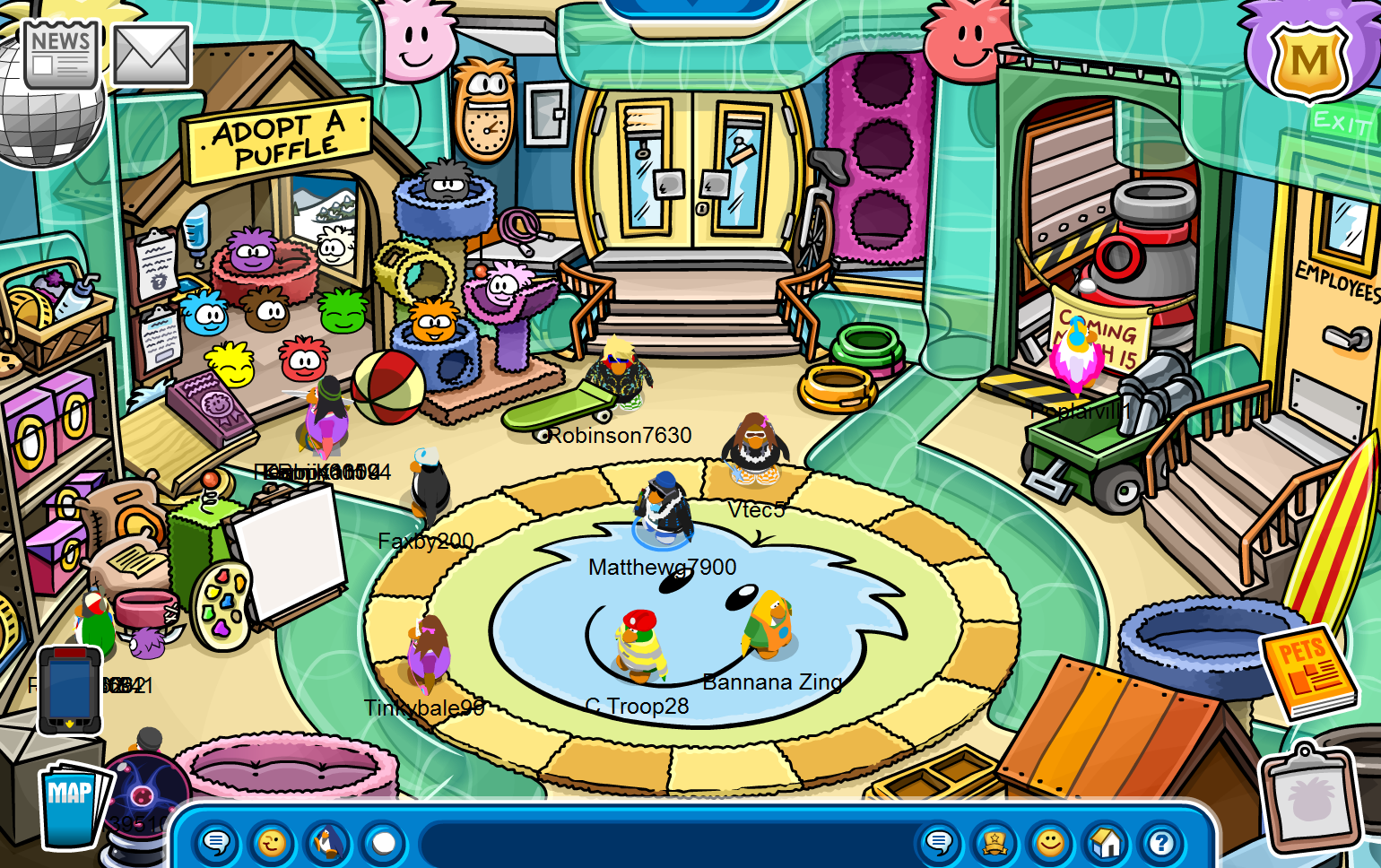 Club penguin pet codes Codes are usually distributed during special events, but occasionally they are distributed at random times as well. Most of the item codes are items from Treasure Books in Club Penguin. Codes are often used to unlock Clothing, but they can also unlock Coins or even the Puffle Whistle. Codes are.